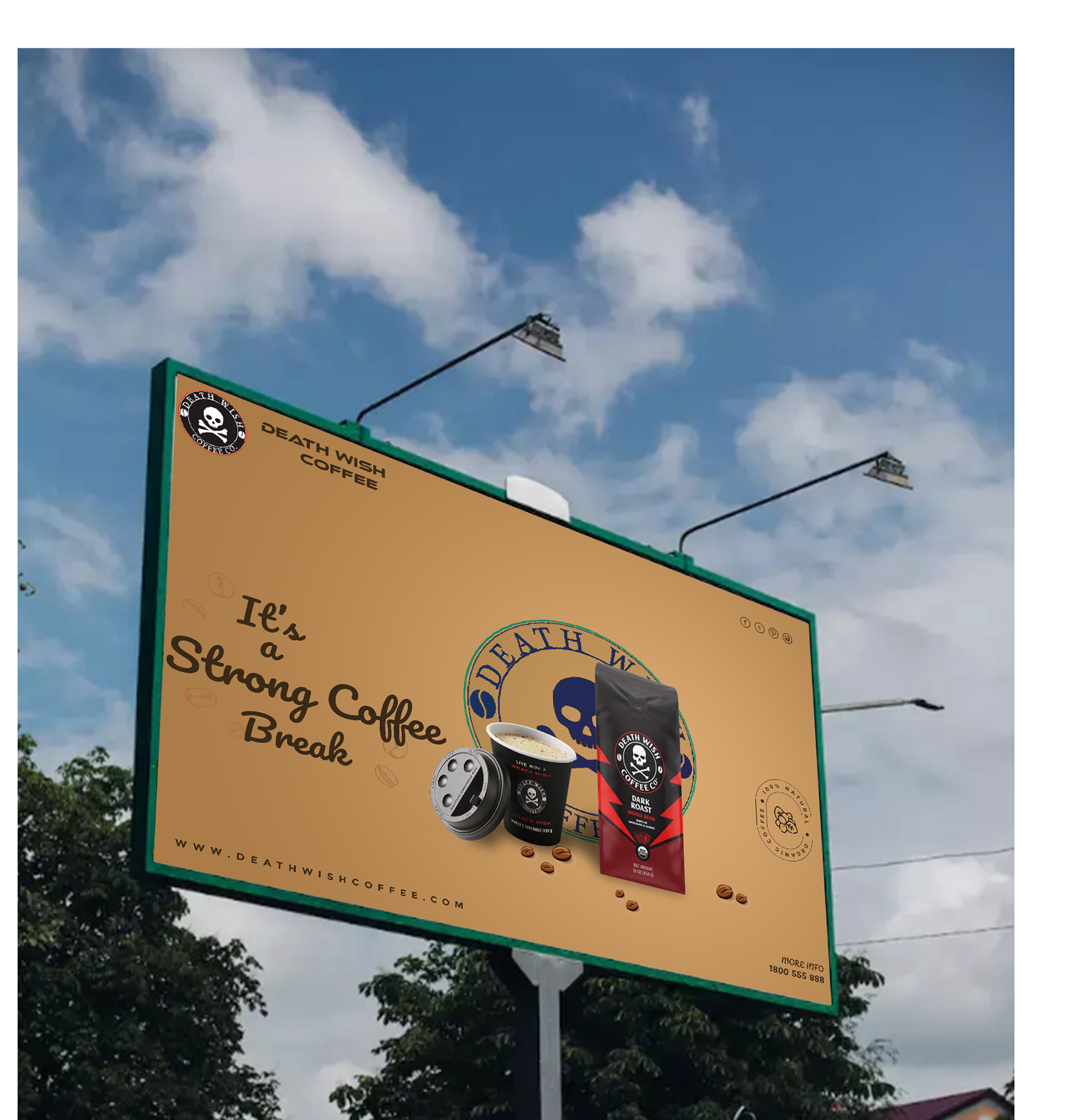 Promotional hoarding design project