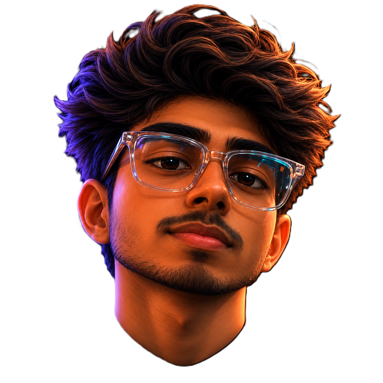 Kushagra Raj 3D character