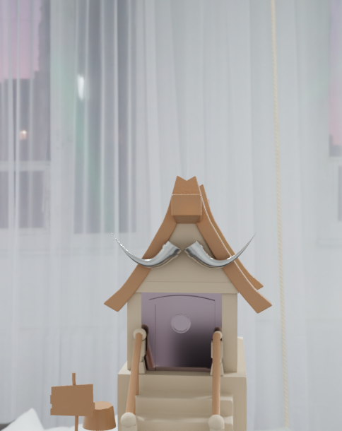 Hut 3D environment render