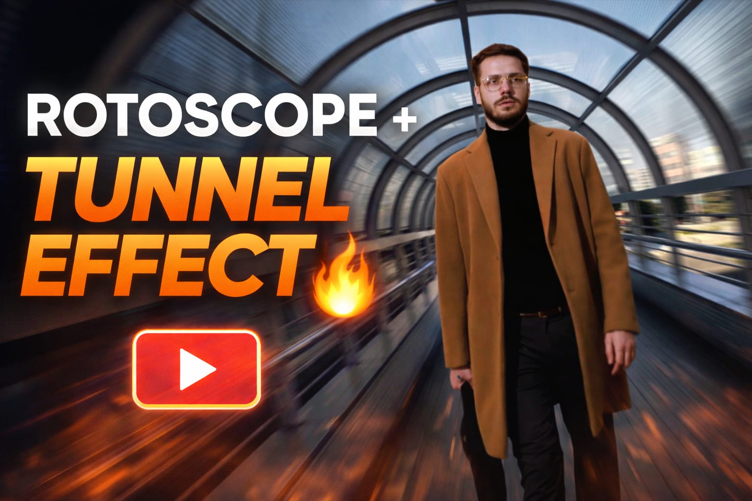Rotoscope walk in tunnel thumbnail